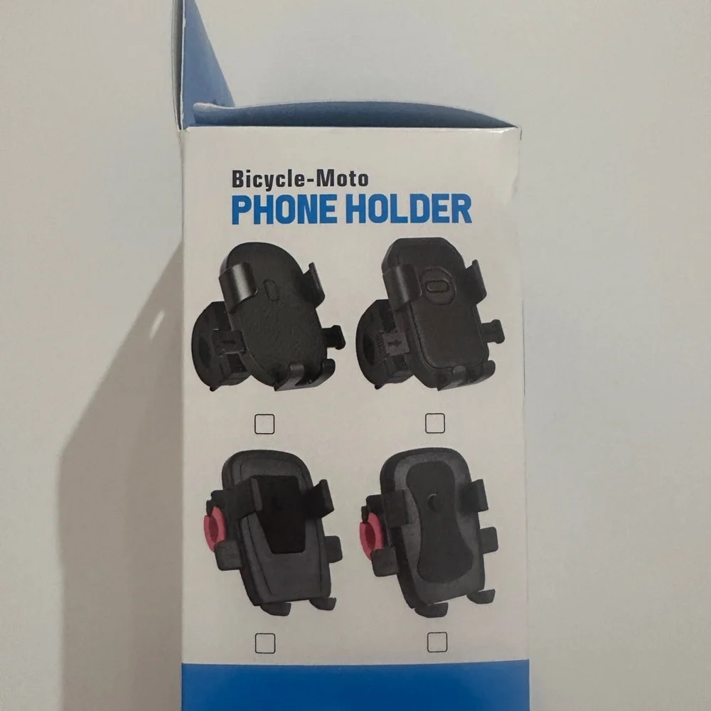 Bicycle-Moto Phone Holder - Black and Red